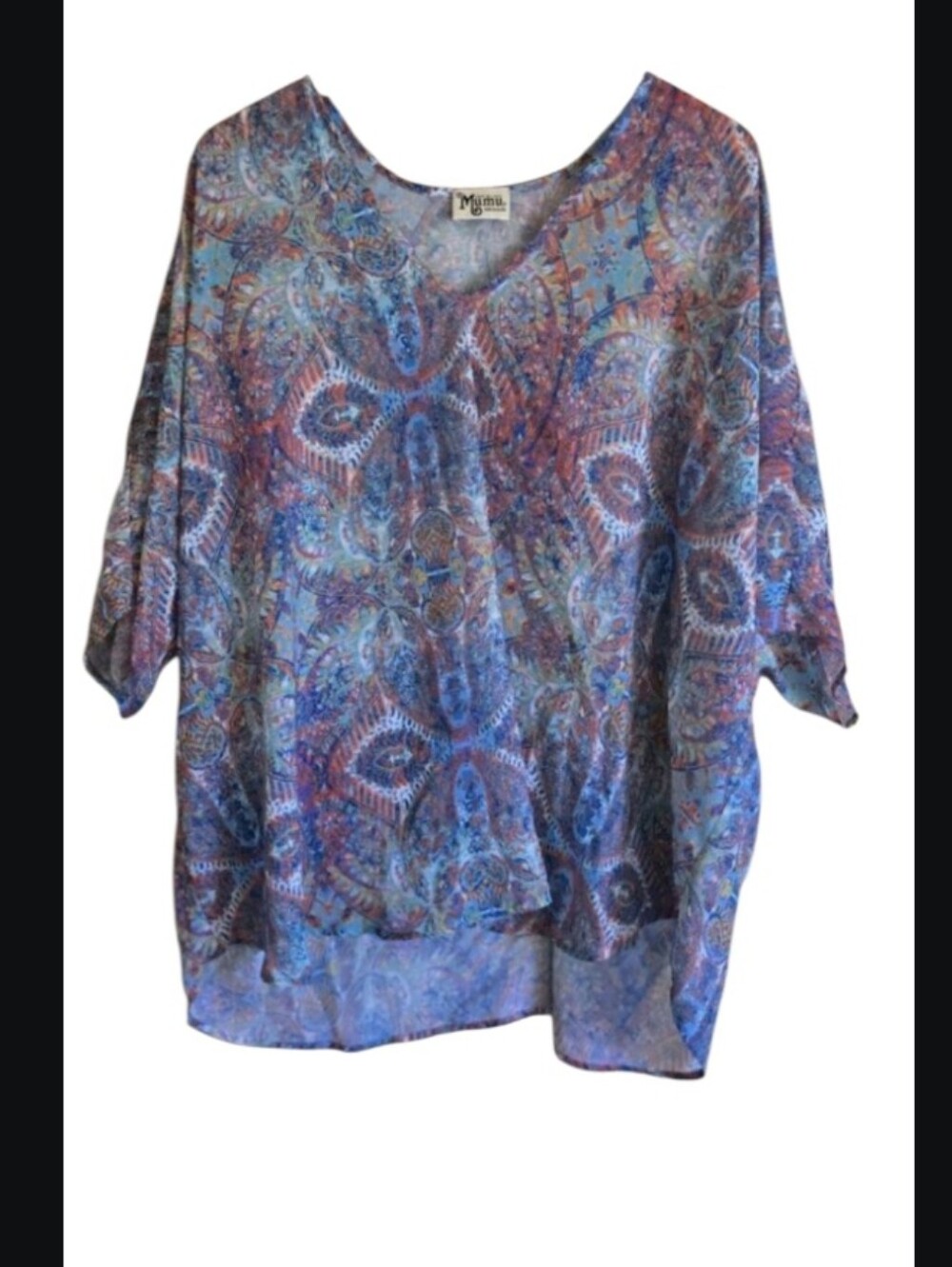 Show Me Your MuMu Shook Tunic Blouse